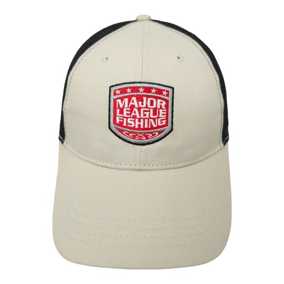 Major League Fishing Embroidered Logo Mesh Snapback Cap Trucker Baseball Hat - Picture 1 of 13